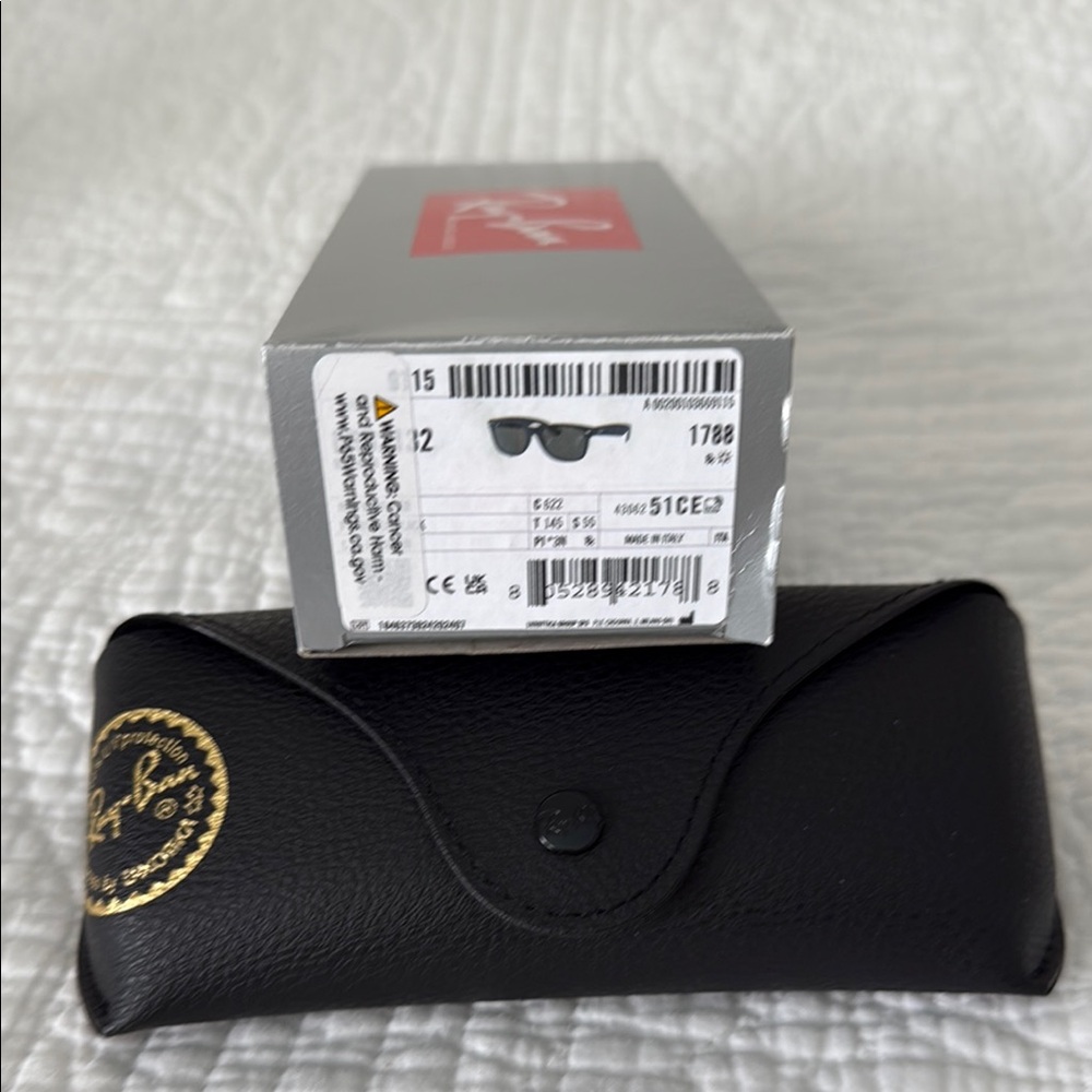 Ray-Ban Black Sunglasses with Case